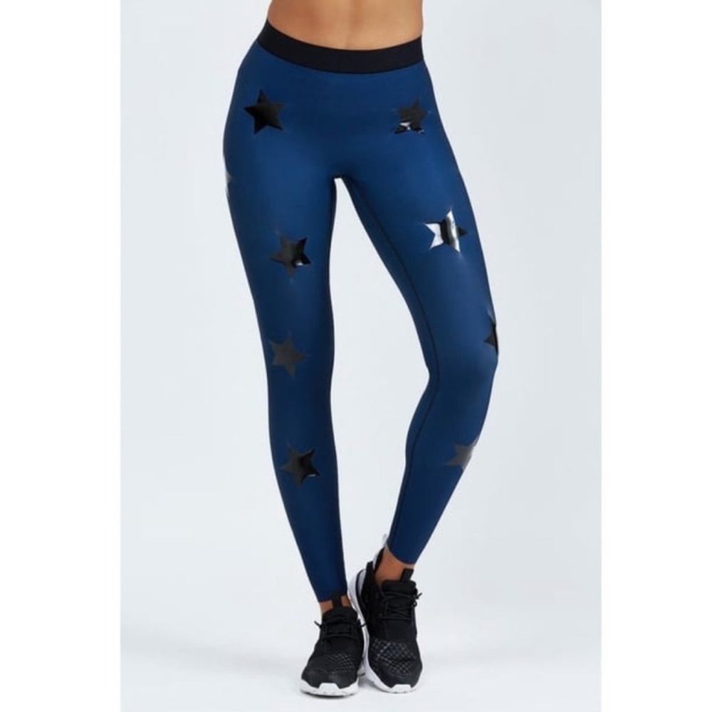 Ultracor blue leggings black star small